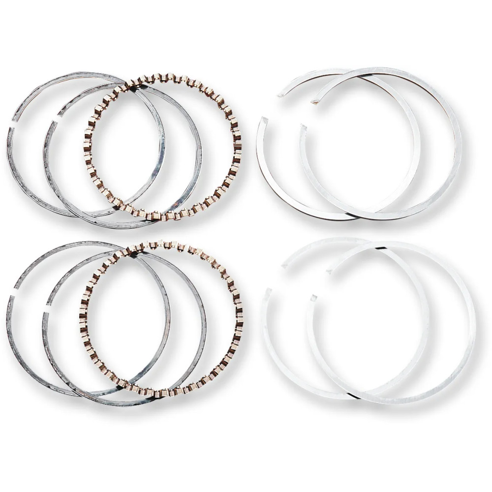 Piston Ring Set — 3.498" bore, +0.010" oversize