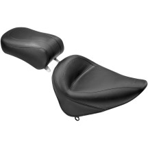 Asiento solo — 47 cm (18-1/2") largo total, 35.5 cm (14") ancho, Negro