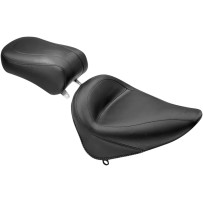 Asiento solo — 47 cm (18-1/2") largo total, 35.5 cm (14") ancho, Negro