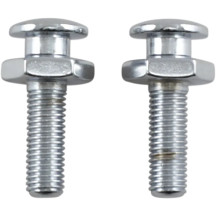 Chrome Seat Bolts and Mounting Nuts — 5/16"-24