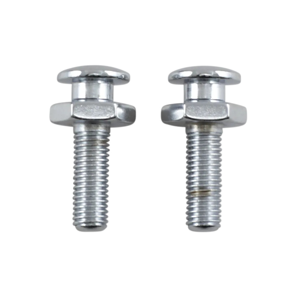 Chrome Seat Bolts and Mounting Nuts — 5/16"-24