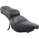 Studded 2-Up Seat — 28" overall length, 7-1/2" rear width, Black