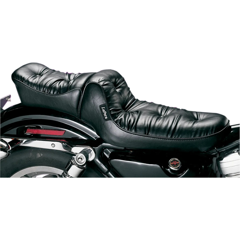 Regal Plush "Pillow" 2-Up Seat — Black