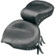 Studded 2-Up Seat — 29" overall, driver 14"×17.5", rear 14"×14", Black