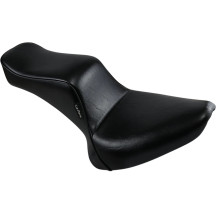 Asiento Cherokee — 29 cm largo x 29 cm ancho, 18 cm ancho trasero, 2-Up, negro