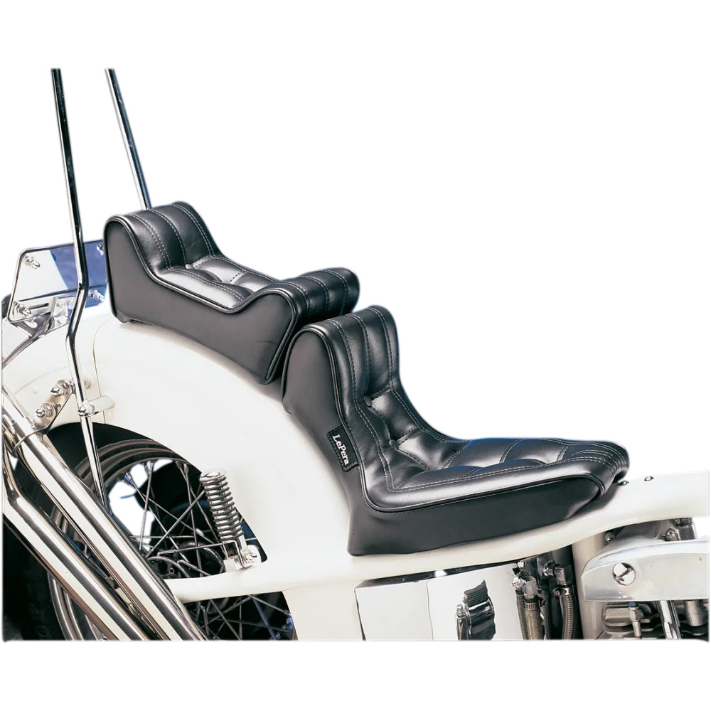 Signature II 2-Piece 2-Up Seat — 25-1/4" overall, 12-1/4" rear, Black