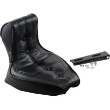 Signature II 2-Piece 2-Up Seat — 25-1/4" overall, 12-1/4" rear, Black