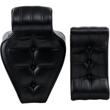 Signature II 2-Piece 2-Up Seat — 25-1/4" overall, 12-1/4" rear, Black