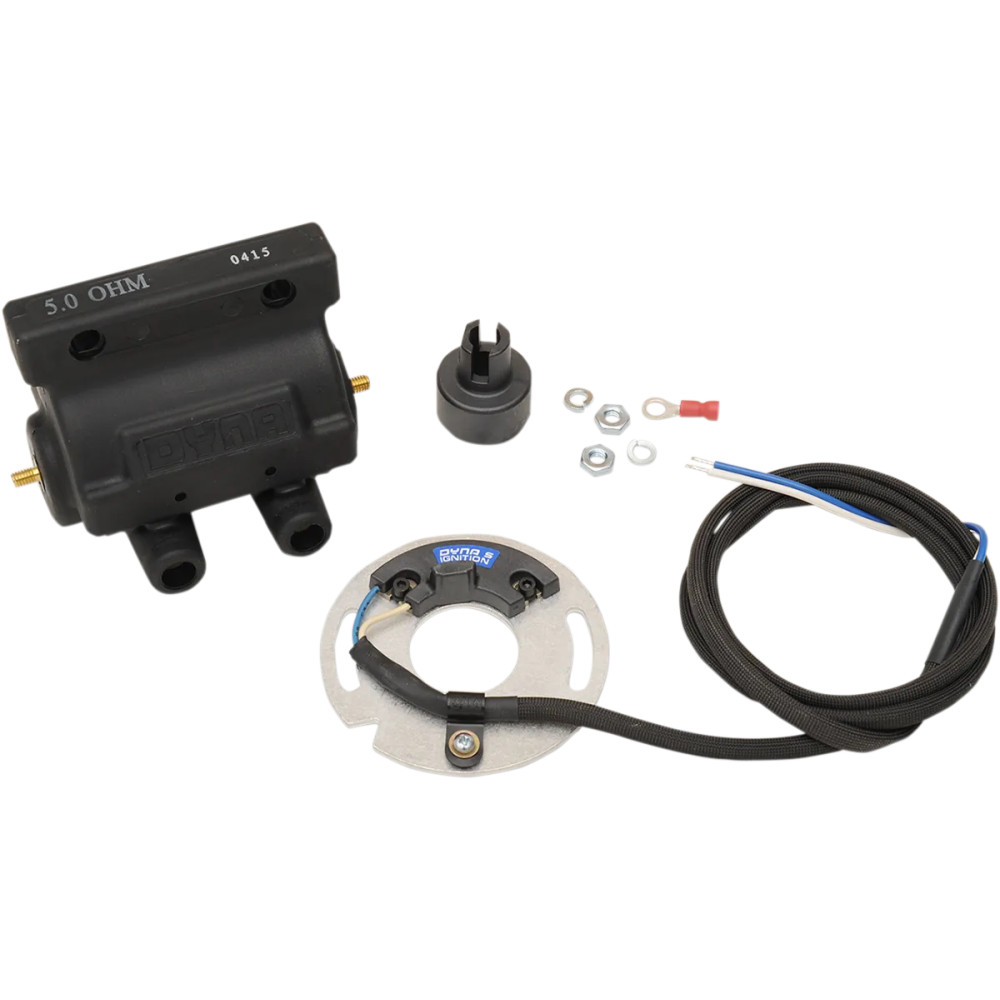 Ignition and Coil Kit — Electronic ignition, Black