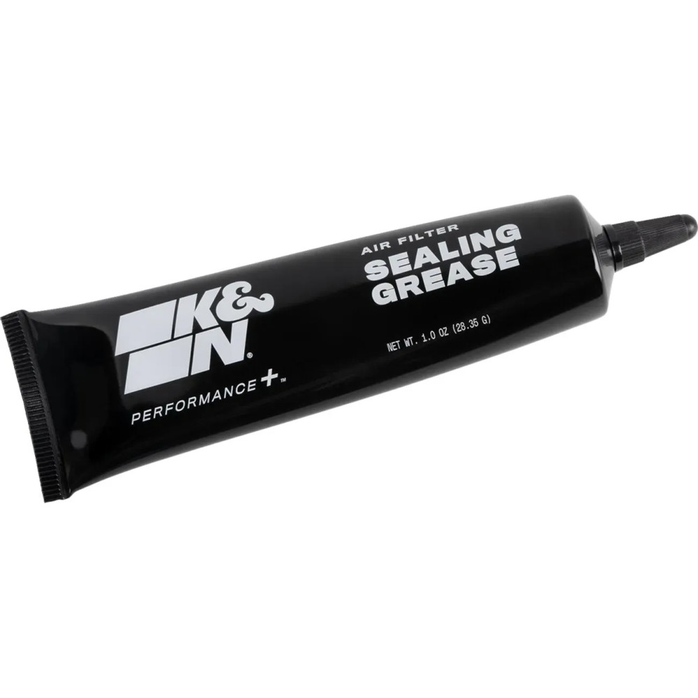 Filtro de aire de repuesto High-Flow — 64 mm de alto, 117 mm de diámetro interior, Rojo