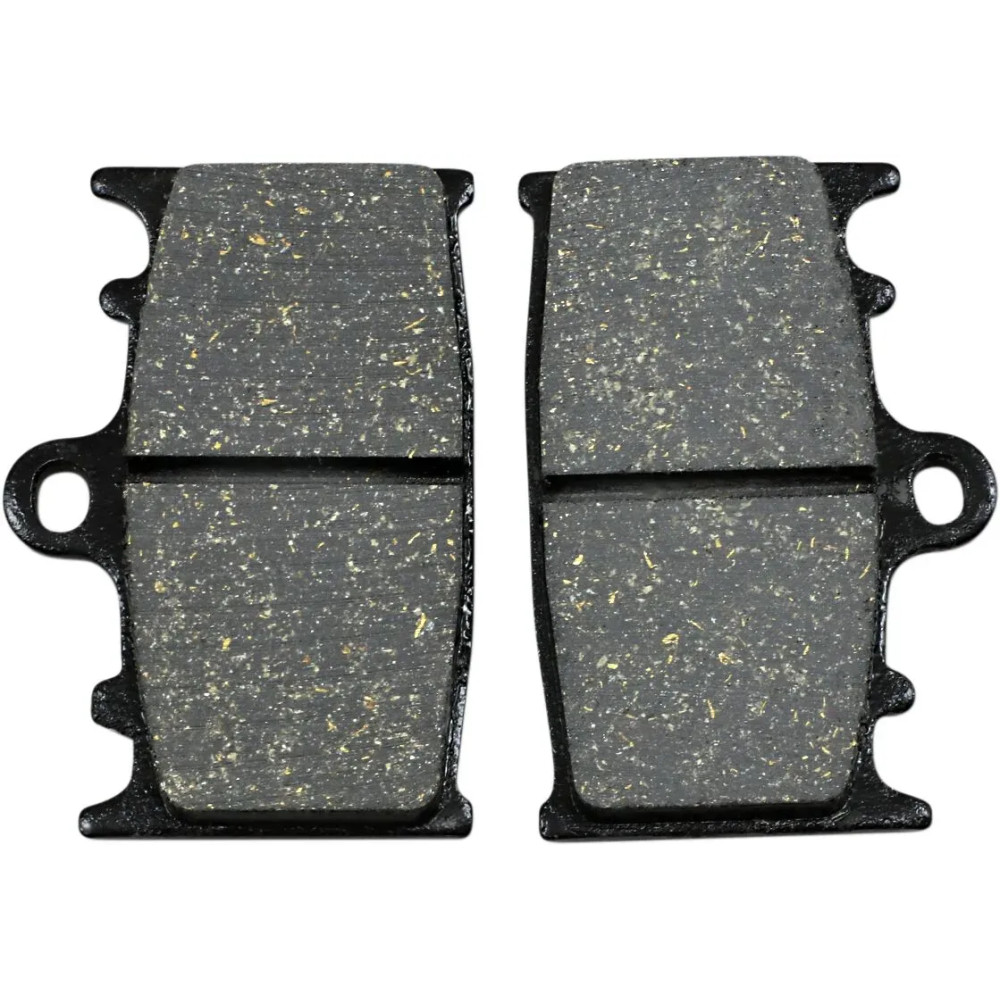 Organic Base "FA" Brake Pads — 8 mm thickness, 69.8 mm width, 46.7 mm length, FA158