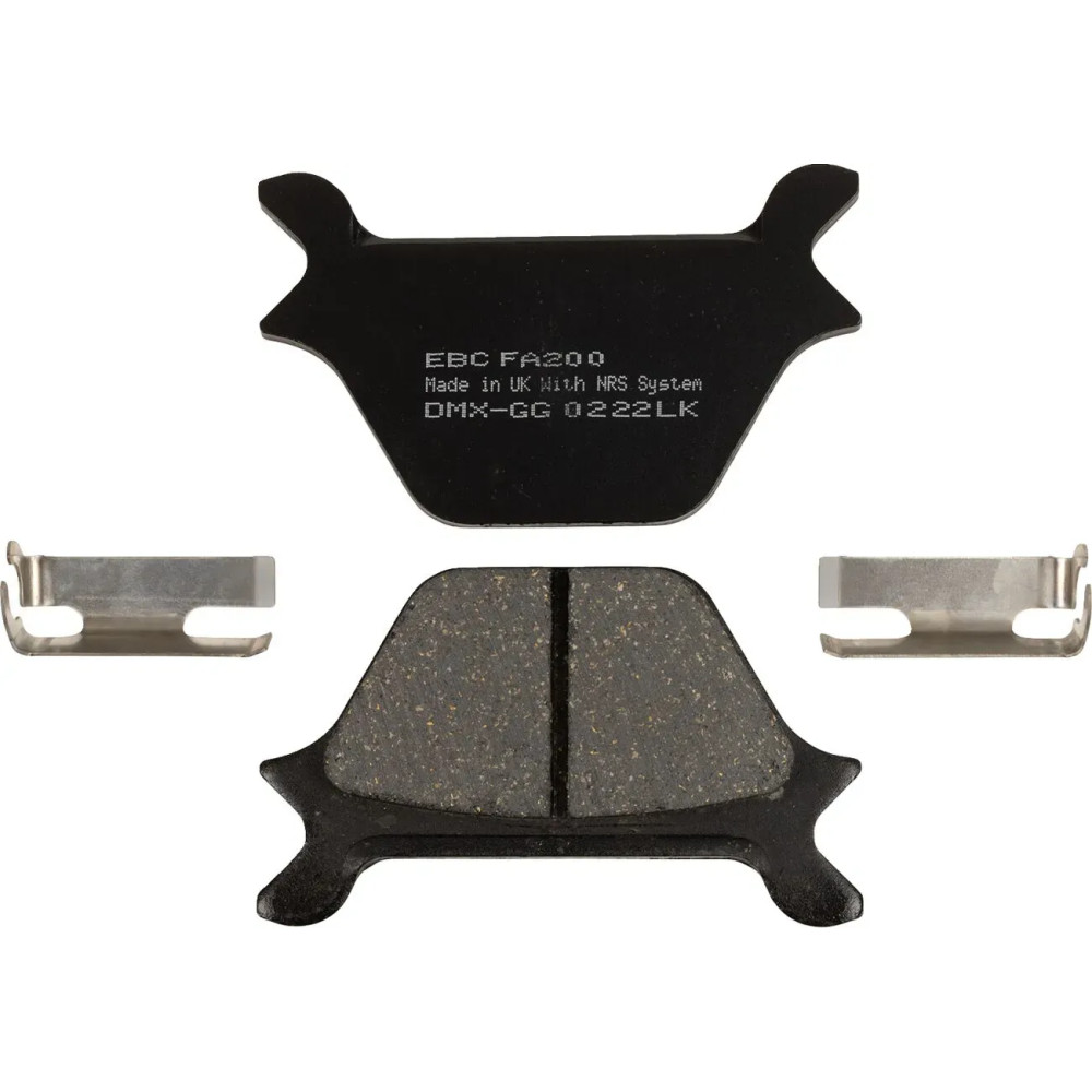 Organic Harley/Buell Brake Pads — 11.2 mm thickness