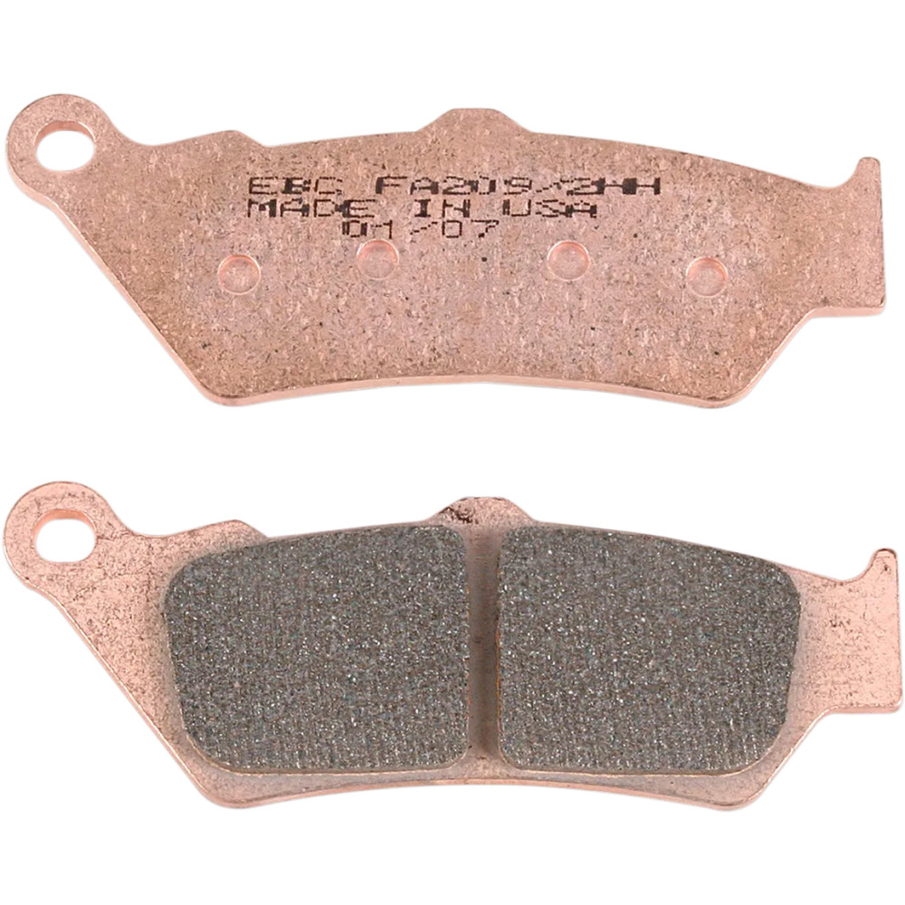 Sintered "HH" Brake Pads — 108.9 mm, 7.6 mm, FA209/2HH