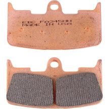 Sintered Metal Harley/Buell Brake Pad — 8.1 mm thick, 91.7 mm length, 49.5 mm width