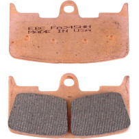Sintered Metal Harley/Buell Brake Pad — 8.1 mm thick, 91.7 mm length, 49.5 mm width