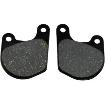 Pastillas de freno orgánicas para Harley/Buell — 69,5 mm de longitud, 6,5 mm de grosor
