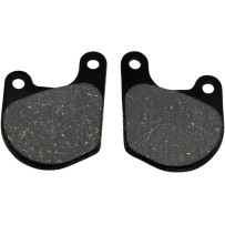 Organic Harley/Buell Brake Pads — 69.5 mm length, 6.5 mm thickness
