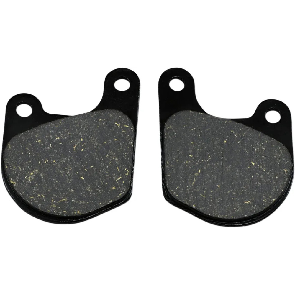 Pastillas de freno orgánicas para Harley/Buell — 69,5 mm de longitud, 6,5 mm de grosor