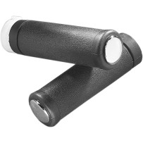 Replacement OEM-Style Rubber Grips — 25.4 mm (1"), Black