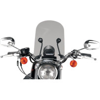 Tombstone Windshield — 14" (35.5 cm) height, 10" (25.5 cm) width, fits 1" and 7/8" handlebars