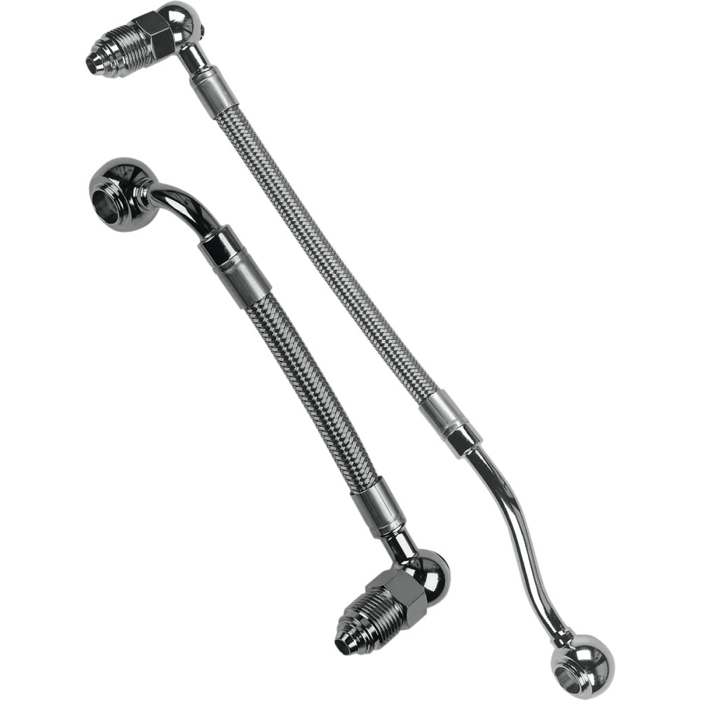 Fuel-Injection Line — 159 mm (6-1/4"), Chrome