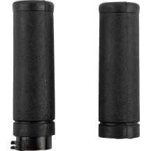 Replacement OEM-Style Rubber Grips — 25.4 mm (1") handlebar diameter, Black