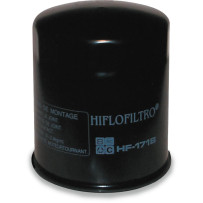 Premium Oil Filter — 92 mm length, 76 mm width, Black