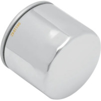 Premium Oil Filter — 68 mm length, 76 mm width, Chrome