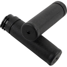 Replacement OEM-Style Rubber Grips — 25.4 mm (1") handlebar diameter, Black