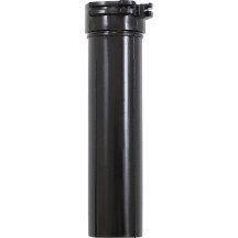 Manga del acelerador — 25.4 mm (1"), Negro, pulido