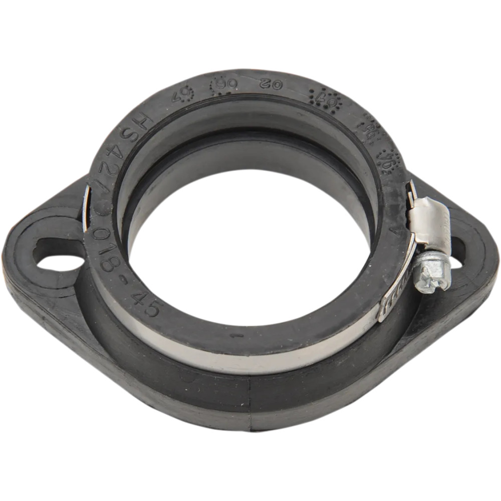 Carburetor Flange Adapter — 45 mm, Black