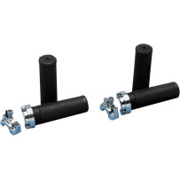 Conjunto del acelerador — diámetro de manillar 1", negro, cromado