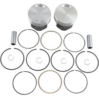 High-Performance Piston Kit — 3.5055", 1340 cc, 4.25"