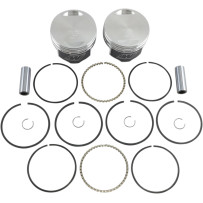 High-Performance Piston Kit — 3.5155" piston, 4.25" stroke, 1340 cc