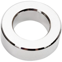Chrome Outer Axle Spacer — 31.8 mm OD (1-1/4"), 19.1 mm ID (3/4"), 11.1 mm L (0.4375")