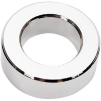 Chrome Outer Axle Spacer — 31.8 mm OD (1-1/4"), 19.1 mm ID (3/4"), 11.1 mm L (0.4375")