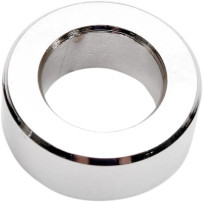 Chrome Outer Axle Spacer — 31.8 mm OD, 19.1 mm ID, 12.7 mm length
