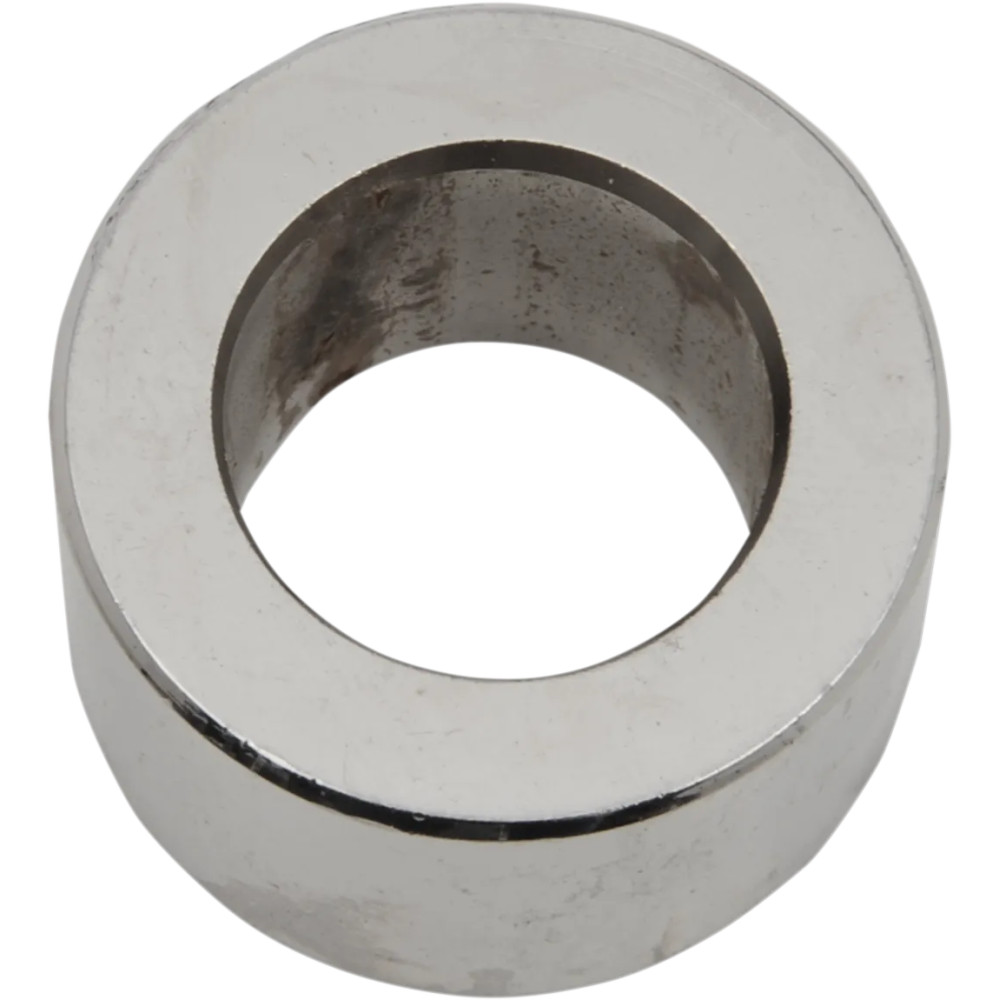 Chrome Outer Axle Spacer — 19.1 mm ID, 31.8 mm OD, 19.1 mm length, chrome