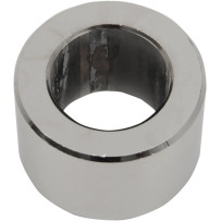 Chrome Outer Axle Spacer — 19.1 mm inside diameter (3/4"), 20.6 mm length (0.8125")