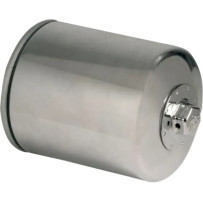 Performance Oil Filter — 94 mm (3-11/16"), Chrome