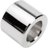 Chrome Outer Axle Spacer — 19.1 mm ID (3/4"), 25.4 mm L (1"), 31.8 mm OD (1-1/4"), Chrome