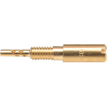 Genuine Mikuni VM28/486 Series Pilot Jets — Jet size 27.5, 4-pack, brass