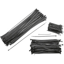 Bulk Cable Ties — Black, 100-pack
