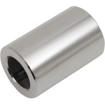 Chrome Outer Axle Spacer — 19.1 mm ID, 31.8 mm OD, 47.6 mm L