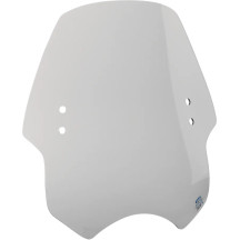 Hell Cat Windshield — Height 45.5 cm (18"), Width 51 cm (20"), Handlebar diameter 1" and 7/8"