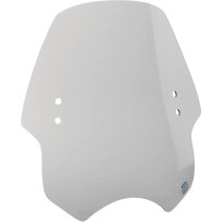 Hell Cat Windshield — Height 45.5 cm (18"), Width 51 cm (20"), Handlebar diameter 1" and 7/8"