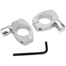 Handlebar Mounting Kit — 31.8 mm (1-1/4"), Chrome