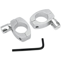 Handlebar Mounting Kit — 31.8 mm (1-1/4"), Chrome