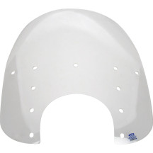Replacement Fats Windshield Plastic — Clear, 43 cm (17") height, 56 cm (22") width, 18 cm (7") headlight cutout