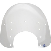 Replacement Fats Windshield Plastic — Clear, 43 cm (17") height, 56 cm (22") width, 18 cm (7") headlight cutout
